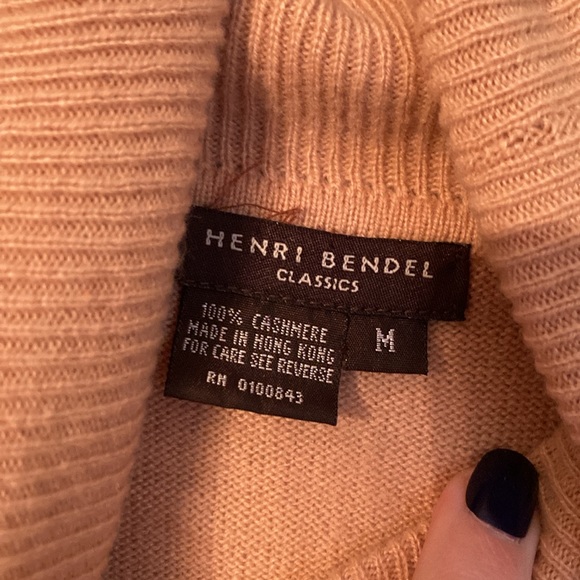 Henri Bendel Classics turtleneck long sleeve - Picture 4 of 9